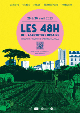 Affiche 48h de l'agriculture urbaine